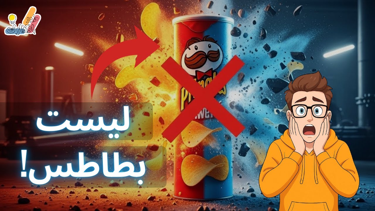 سر غريب جعل برينجلز لا تُكسَر! 🔸طور افكارك