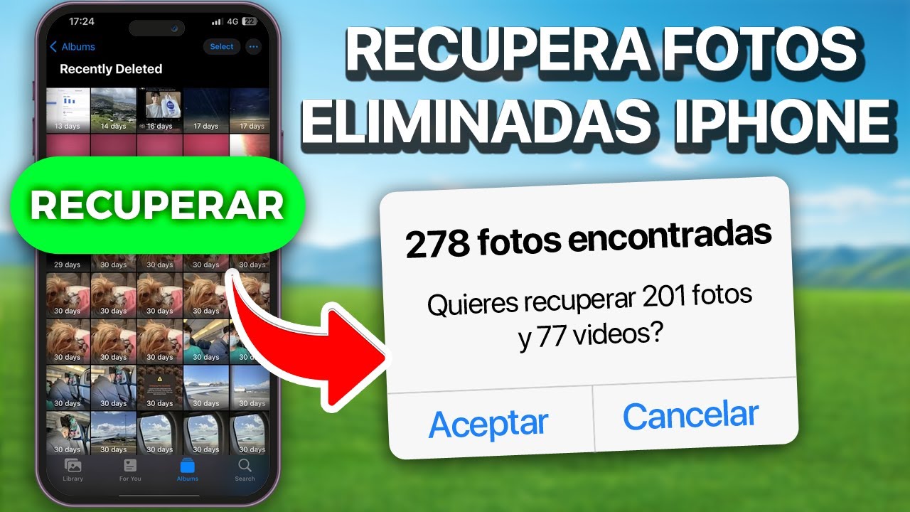🔄 Recupera FOTOS y VIDEOS PERMANENTEMENTE ELIMINADOS en iOS | Guía para iPhone & iPad