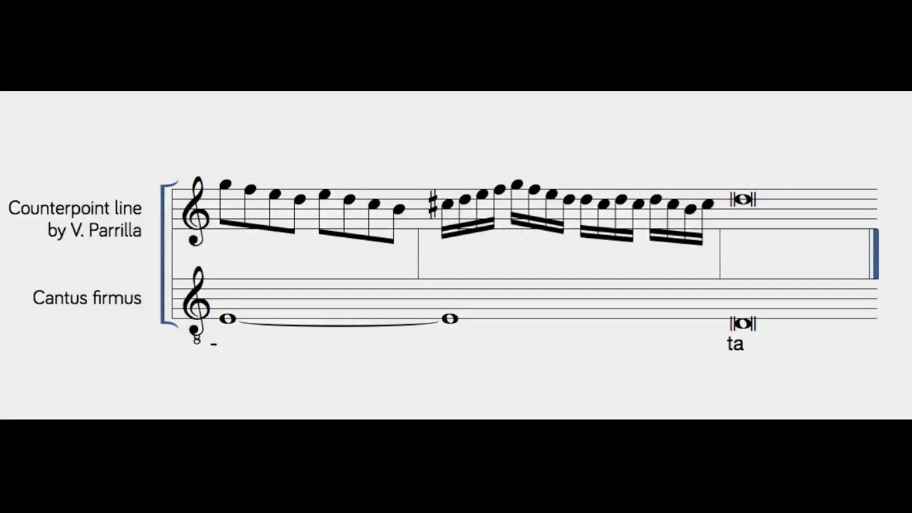 Vicente Parrilla: Counterpoint on Ave Maris Stella