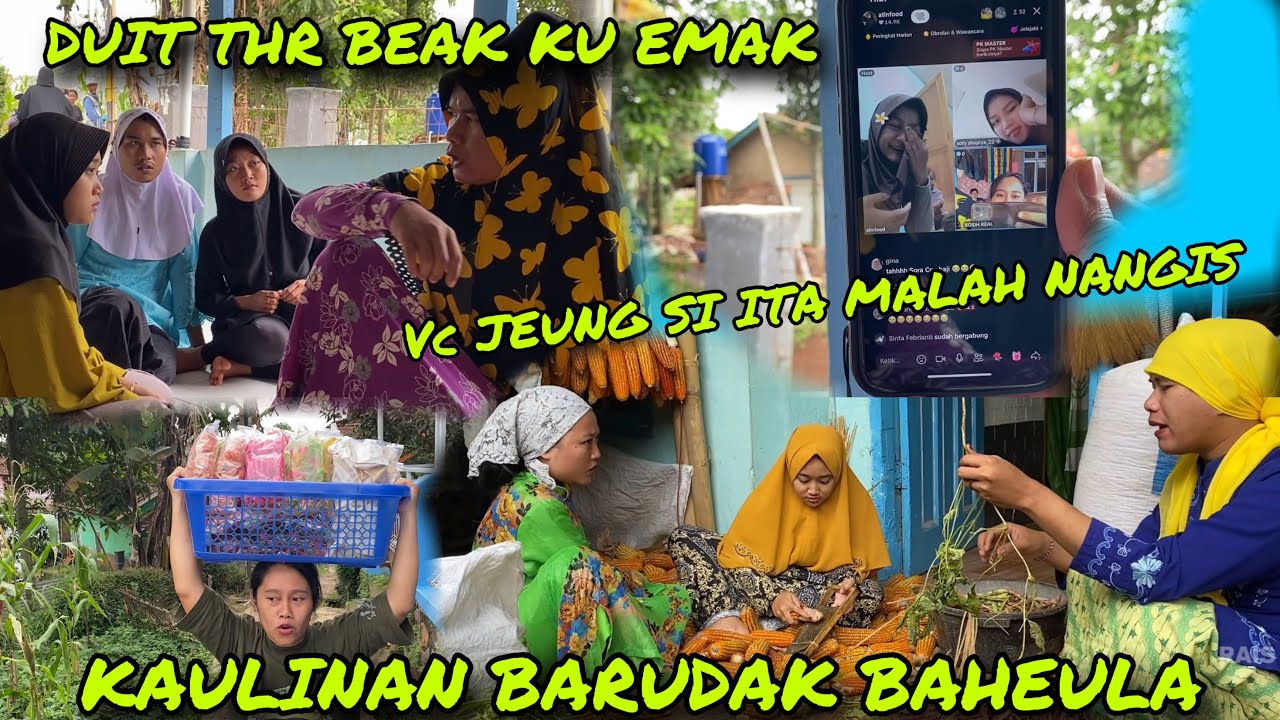 Tong Nitipkeun Duit THR Ka Emak Sok Beak || KAULINAN BARUDAK BAHEULA