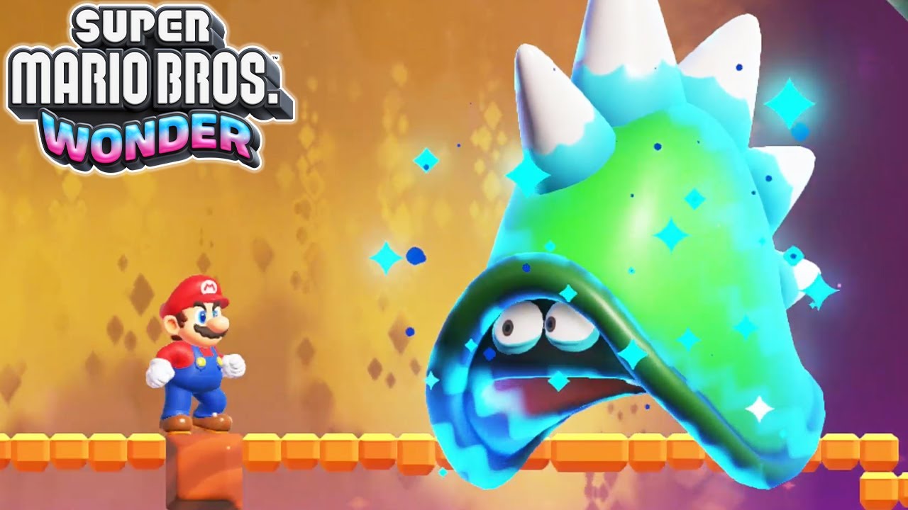 Super Mario Bros. Wonder - 100% Walkthrough - World 3 Shining Falls