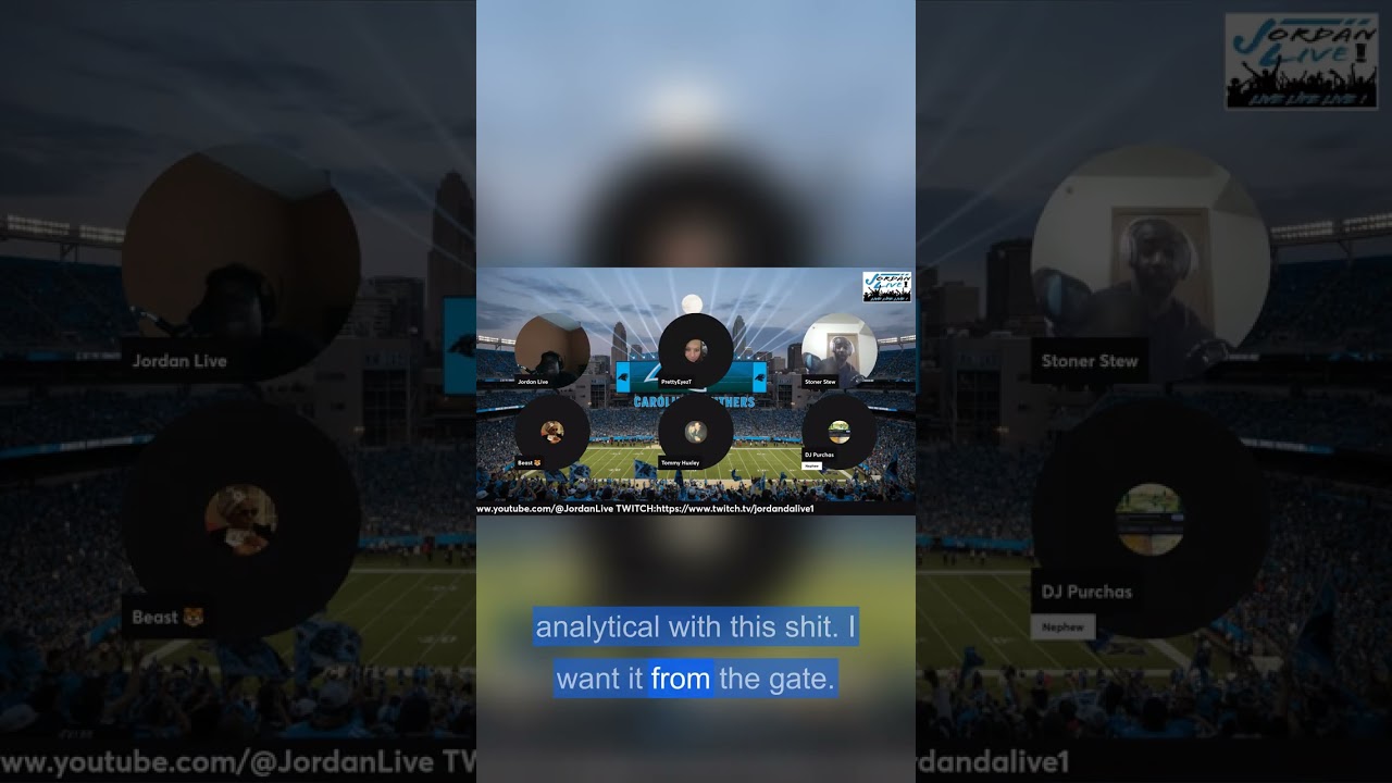 My superstition: I don't stream the opening drive 