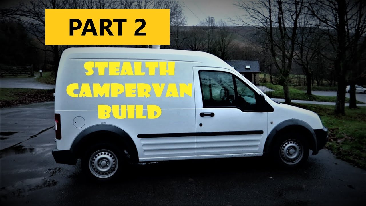 Transit Connect STEALTH Camper build PT2.