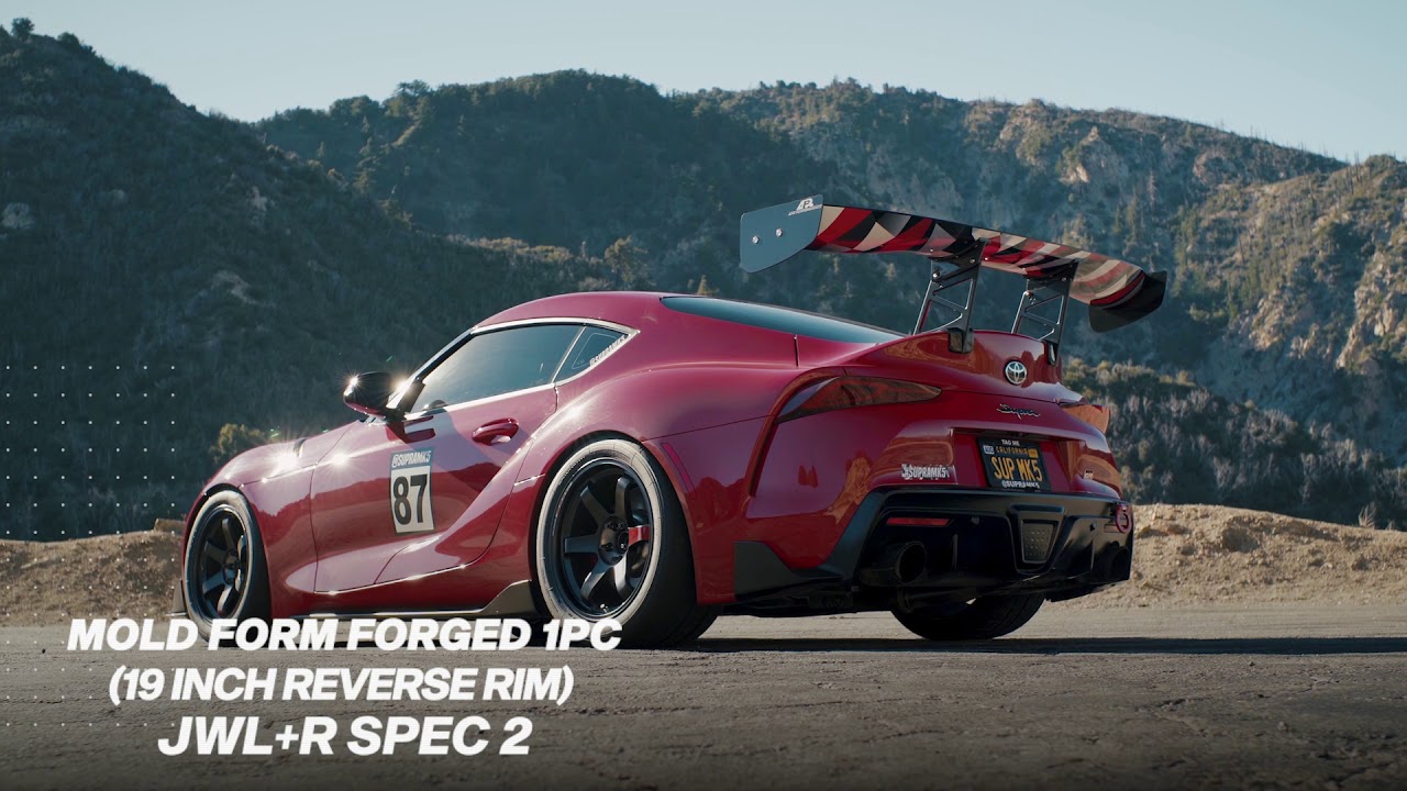Volk Racing TE37SL Black Edition III & Toyota A90 Supra