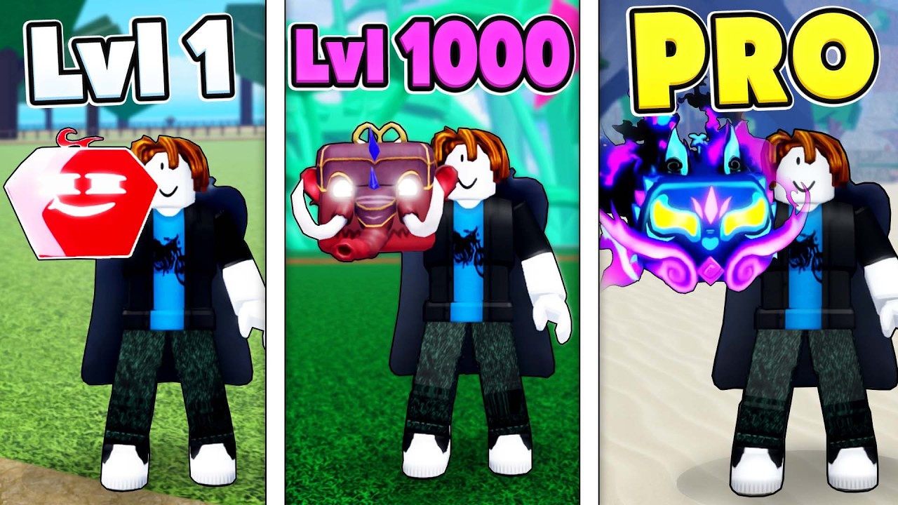 От новичка к профессионалу, НО мои фрукты меняют ВСЕ ОСТРОВА в Blox Fruits (Roblox)