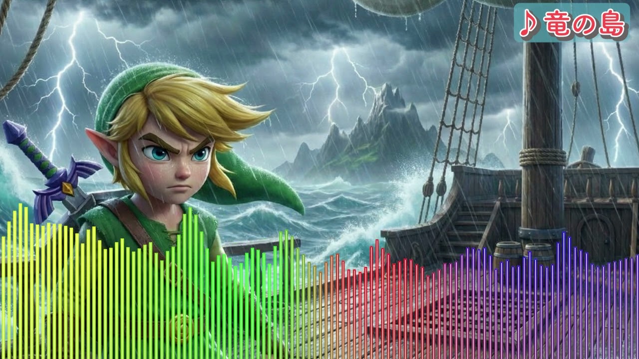 【ゼルダの伝説 風のタクト】もしも『竜の島』をAIがアレンジしたら？【AIBGM】