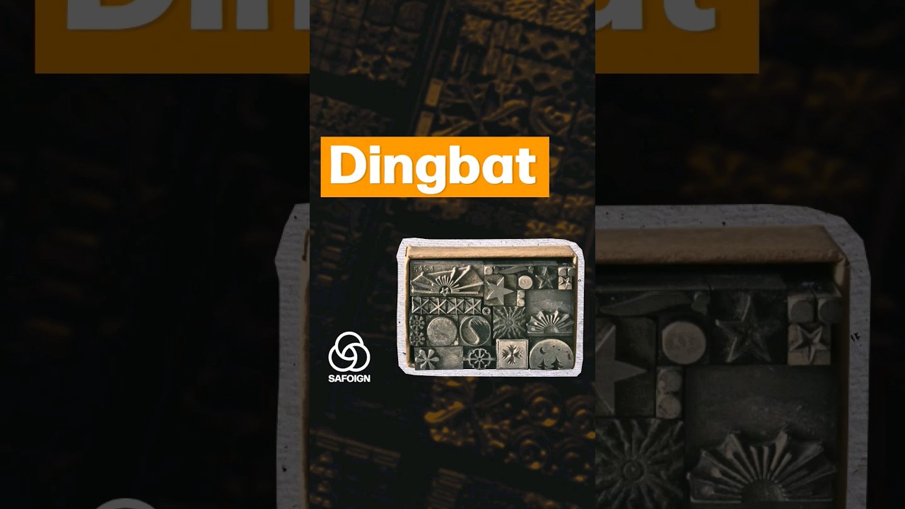 &iquest;Fuentes SIN LETRAS? Dingbats Webdings Wingdings #imprenta #dise&ntilde;ogr&aacute;fico #tipograf&iacute;a #dise&ntilde;ografico