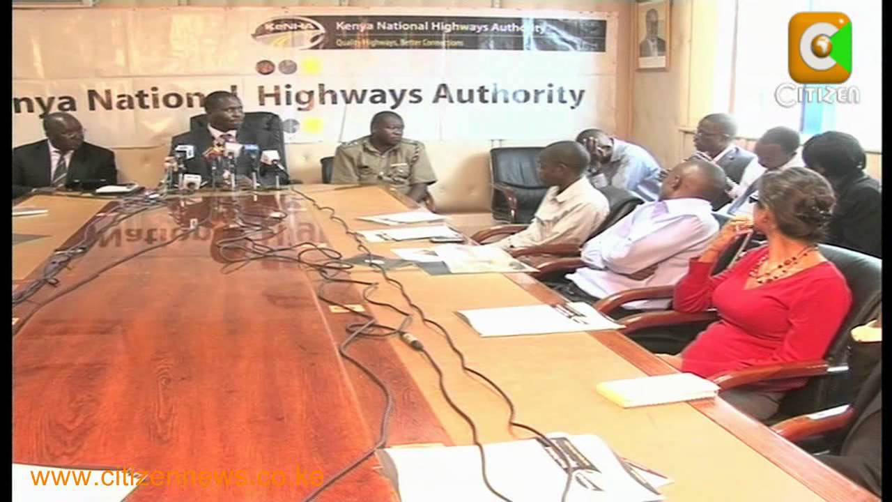 Engineers Inspect Thika Super Highway