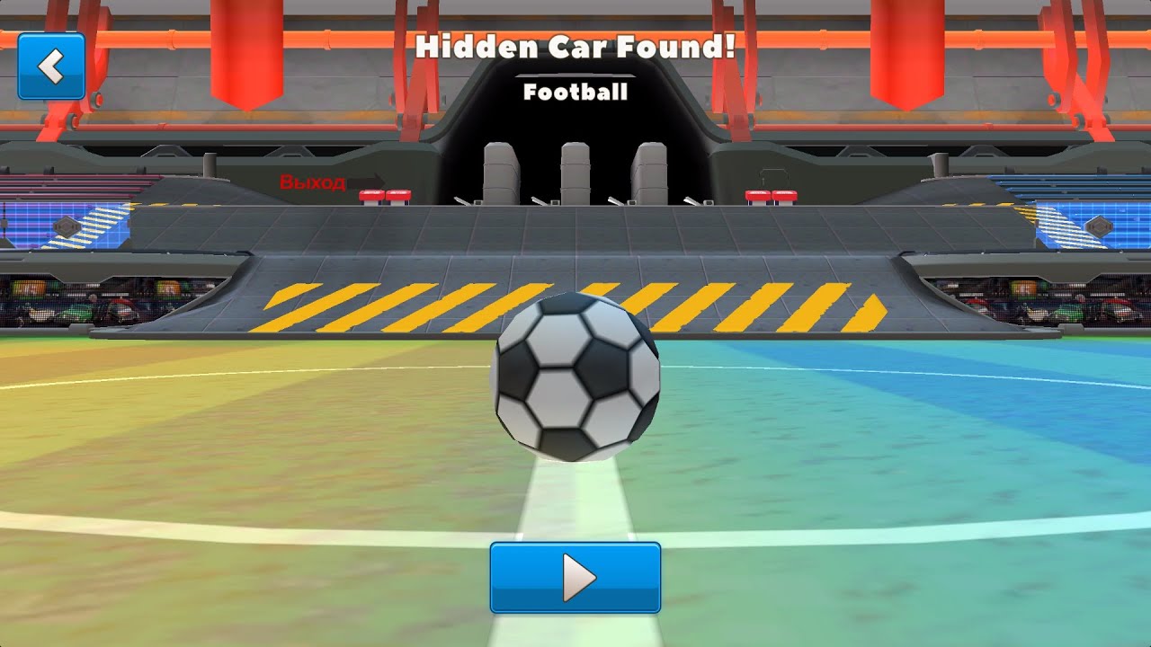 New Hidden Car - Football | Crash of Cars
