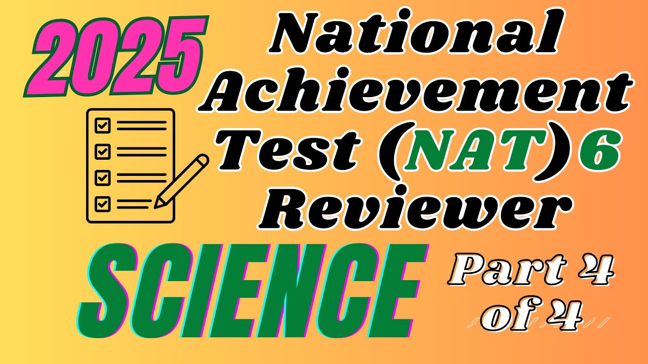 National Achievement Test 6 (NAT) Reviewer Part 4 of 4 / Fifteen Questions with Answers #science,