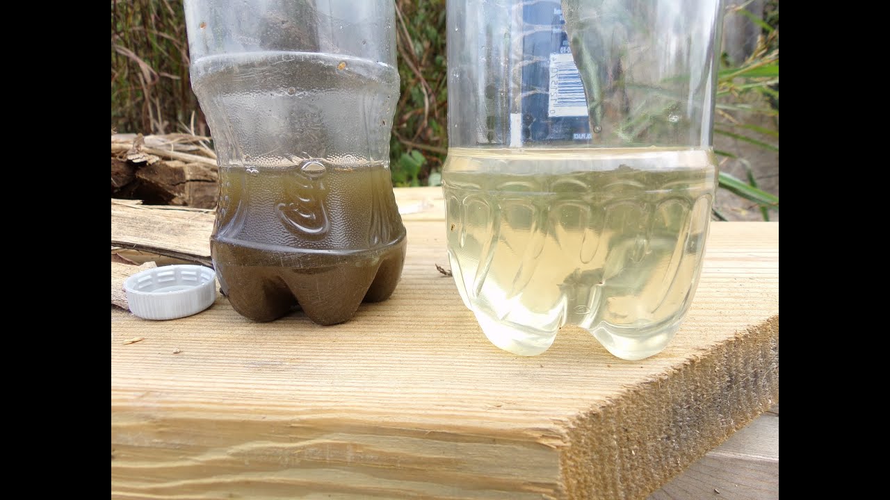 How To Make a Water Filter In The Wild