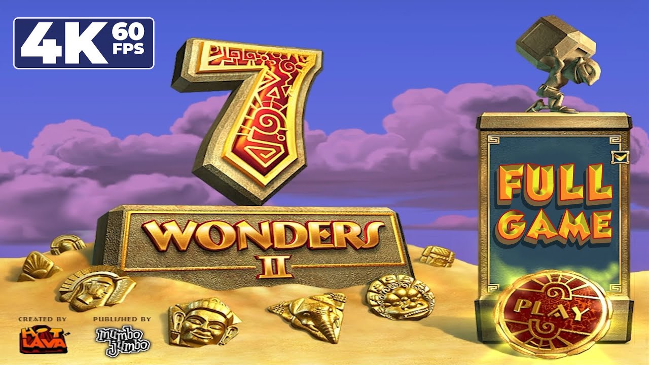 7 Wonders II (PC) - Full Game 4K60 Walkthrough - No Commentary