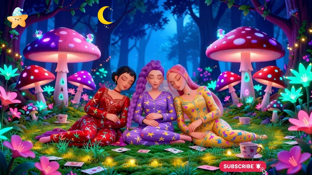 Duerme Profundamente con Rumi, Mira y Zoey 🌙 | Calma Mágica para Sueños Pacíficos