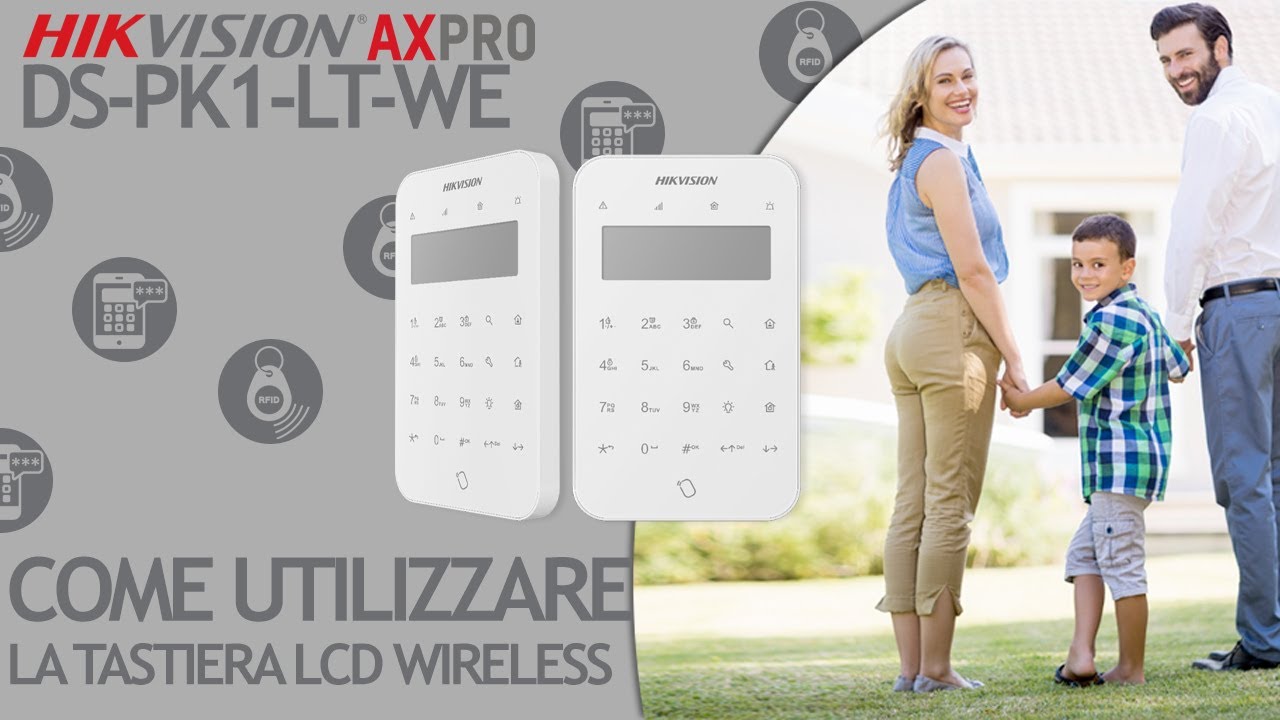 Hikvision Ax Pro Series - Guida alla configurazione della tastiera DS-PK1-LT-WE