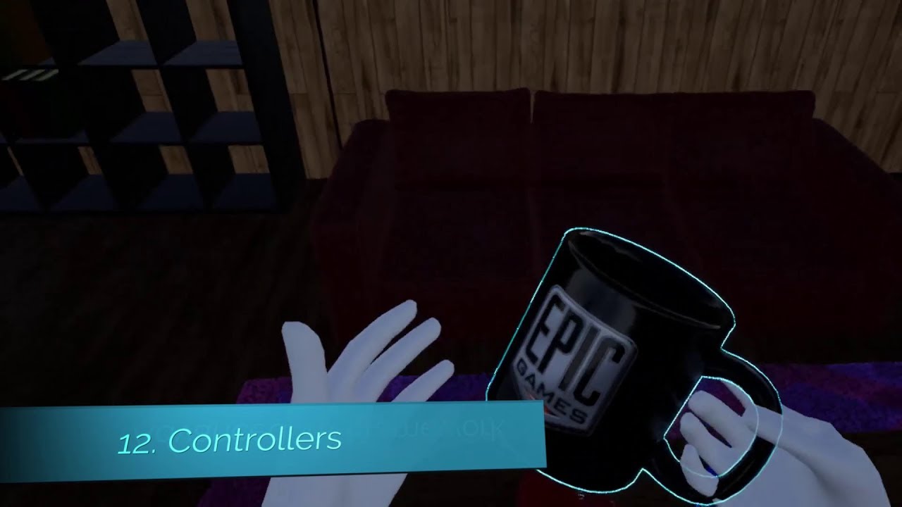 Advanced VR Framework - 12 Controllers