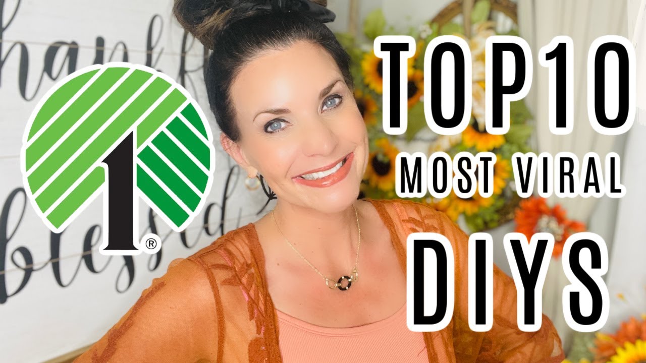 🌿TOP 10 DIY MOST ((VIRAL)) Dollar Tree DECOR CRAFTS~ORGANIZATION🌿 Olivias Romantic Home DIY