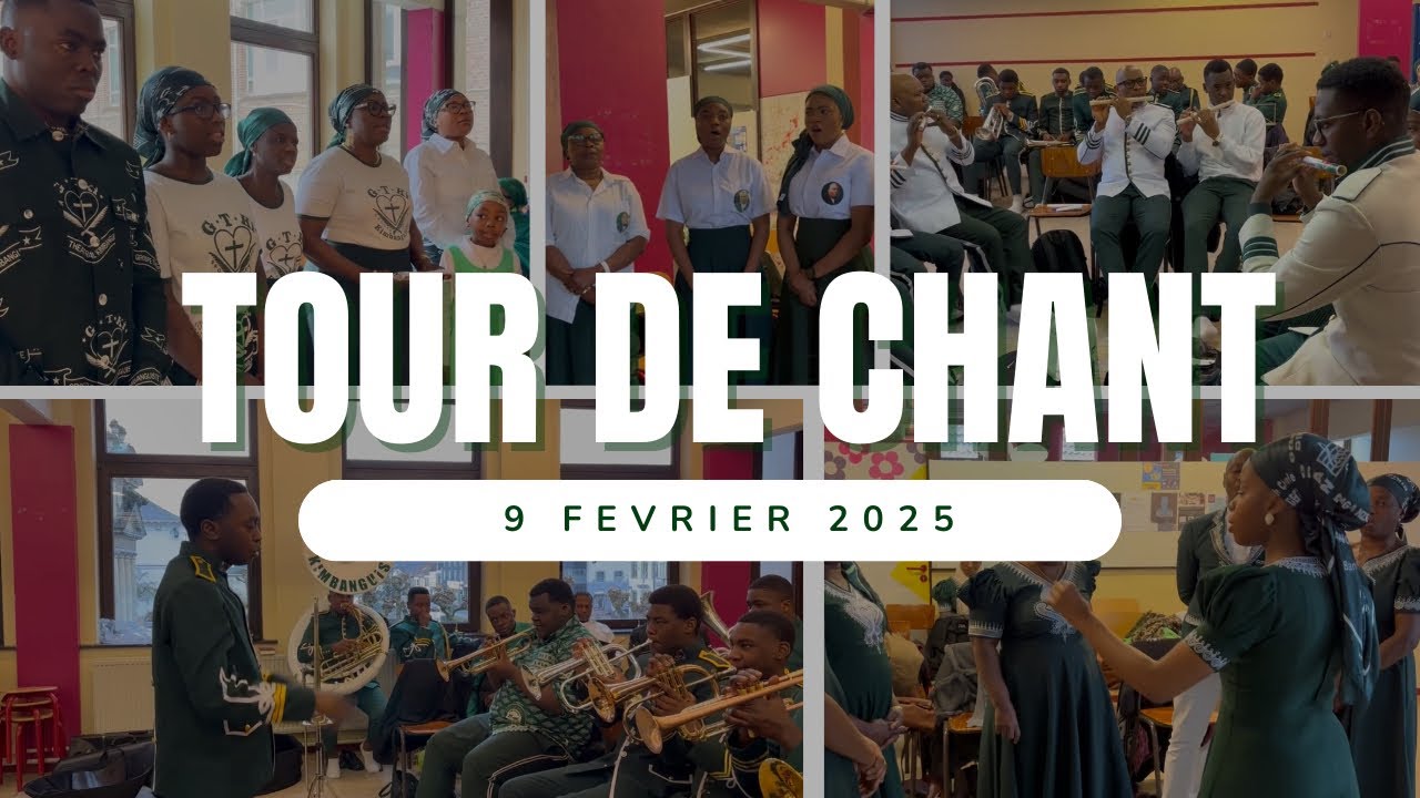 Tour de chant du 9 février paroisse de Bruxelles