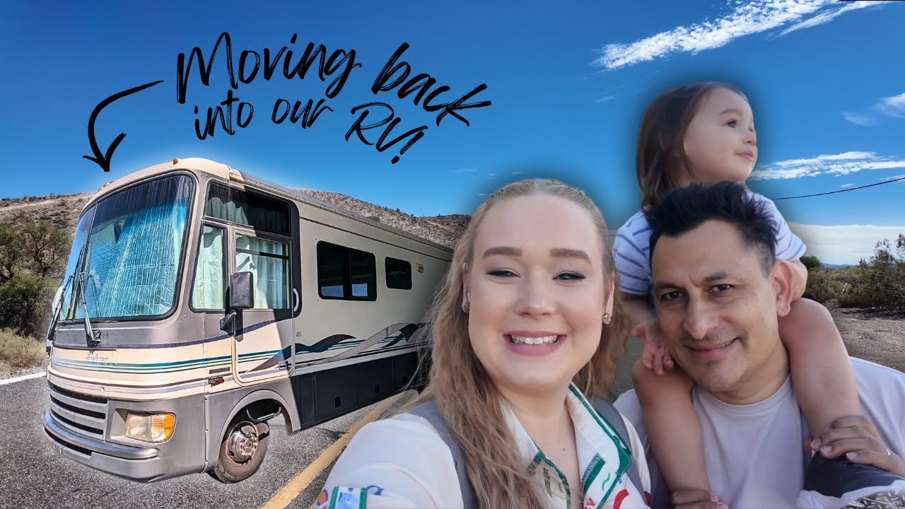 Driving from LA to LAS VEGAS to move into our RV | Full time travel