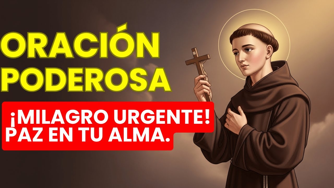 ¡SAN ANTONIO INTERVIENE HOY! DESTRUYE la ANGUSTIA y el ESTRÉS HOY! VIVE en PAZ DESDE AHORA