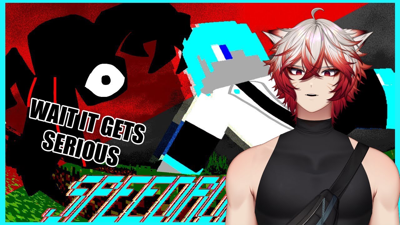 WAIT THIS GETS SERIOUS?!?! | Minecraft ARG but the protagonist is a speedrunner Vtuber Reaction