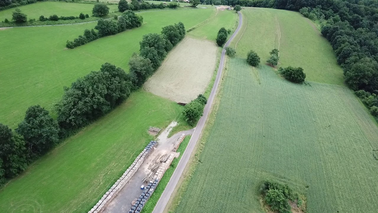 DJI Mavic Pro 4K Weickersgrüben Roßmühle Morlesau Ochsental Michelau von Oben Drohne