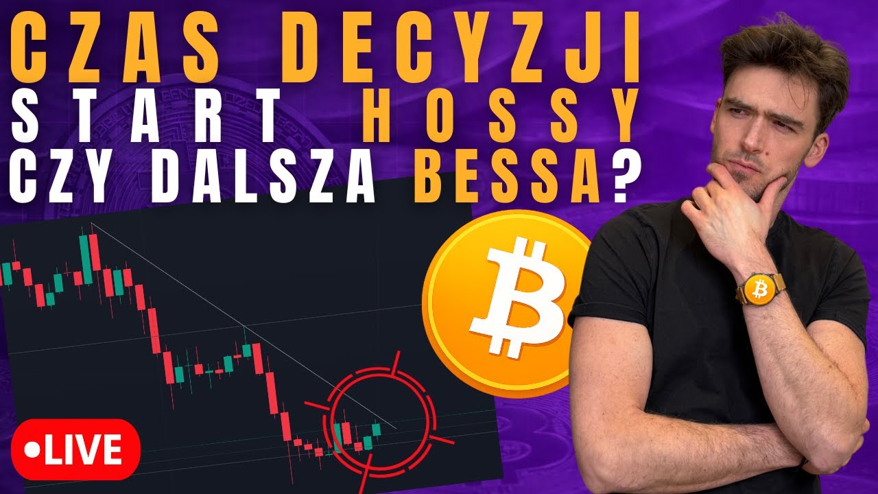 Bitcoin w Punkcie Decyzji! Początek Hossy czy Dalsza Bessa? | Analiza LIVE