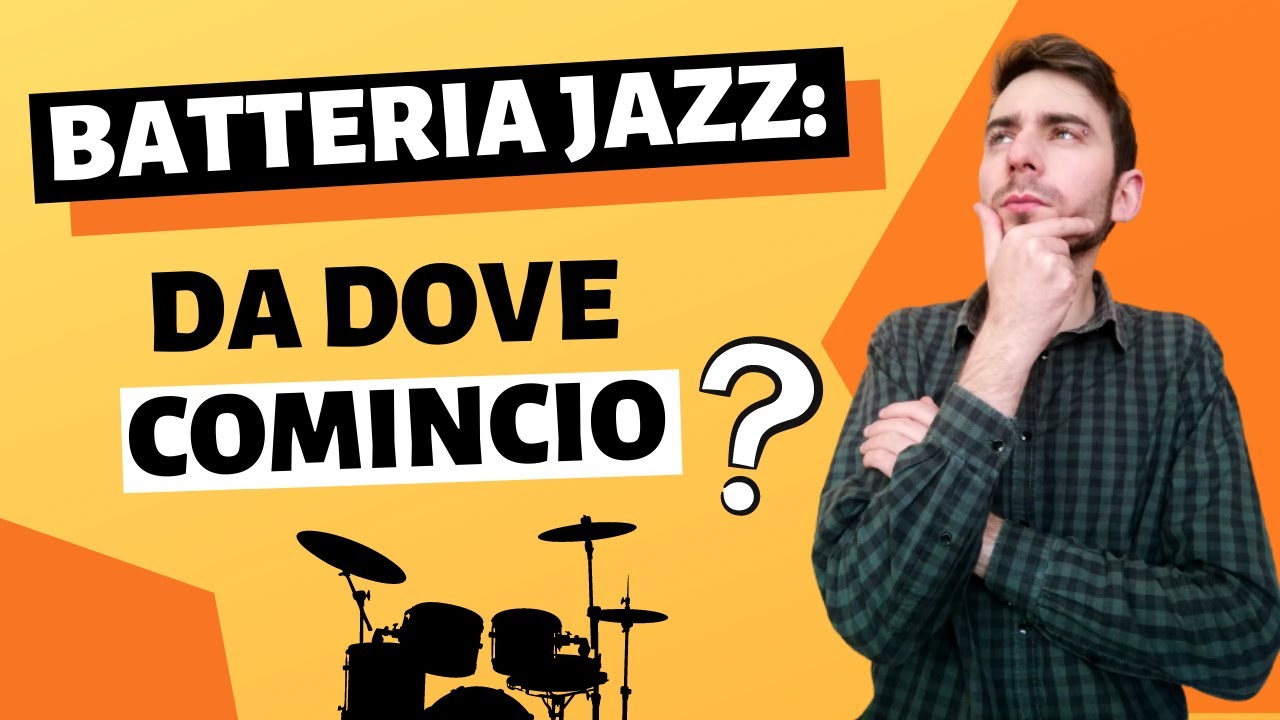 BATTERIA JAZZ DA ZERO | 3 consigli pratici per iniziare (pi&ugrave; uno EXTRA!)