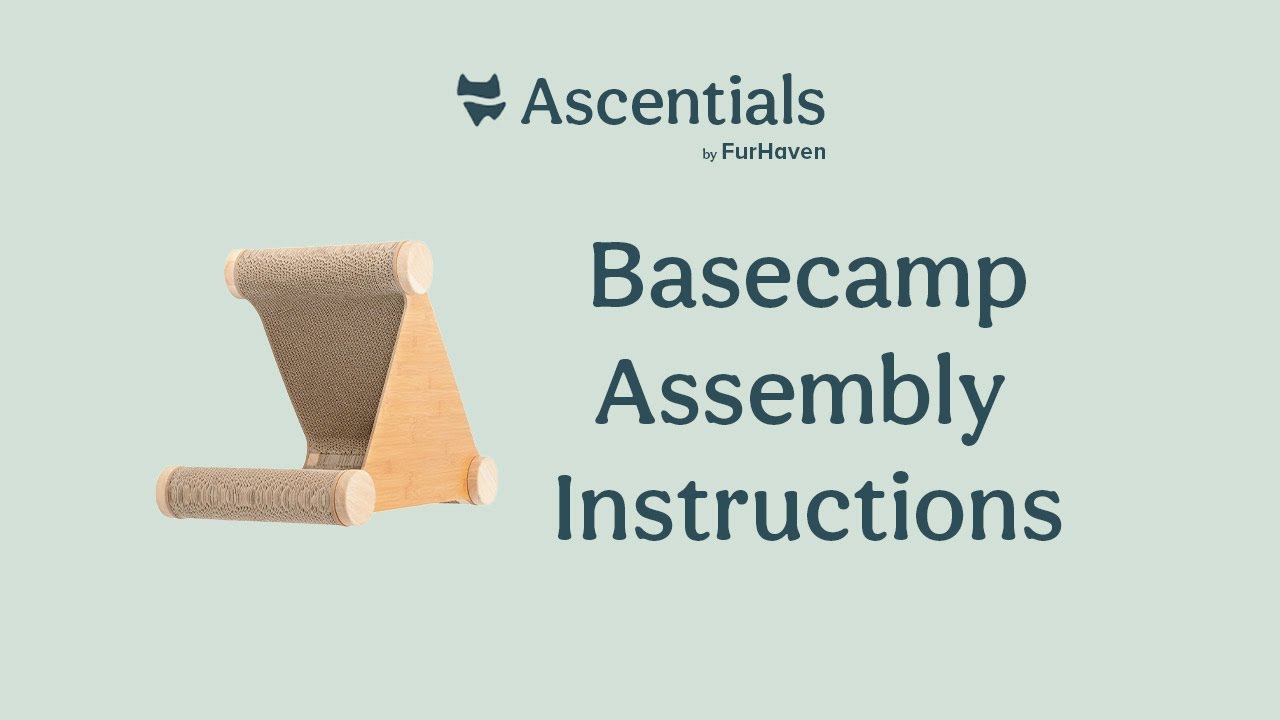 Ascentials by Furhaven - Basecamp - Assembly Instructions - Wall Mounted Cat Furniture