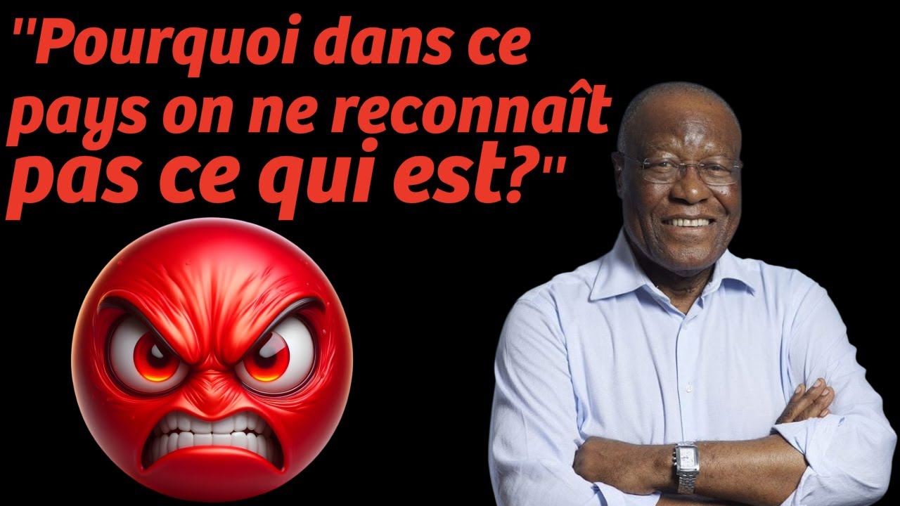 😨💀💔!!! Attention!!! le professeur Albert Ondo Ossa est fâché !