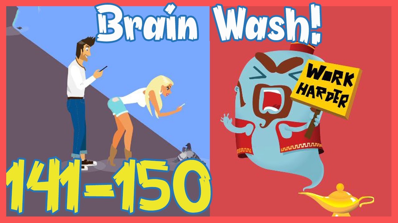 Brain Wash Level 141 142 143 144 145 146 147 148 149 150 Solution Walkthrough | Brain Wash Answer