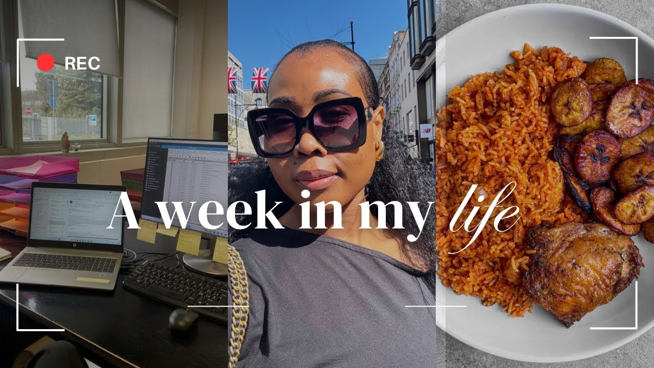 My London Life Diaries 🇬🇧 | Living Alone | Office Day, In My Gym girl era & Making Jollof Rice