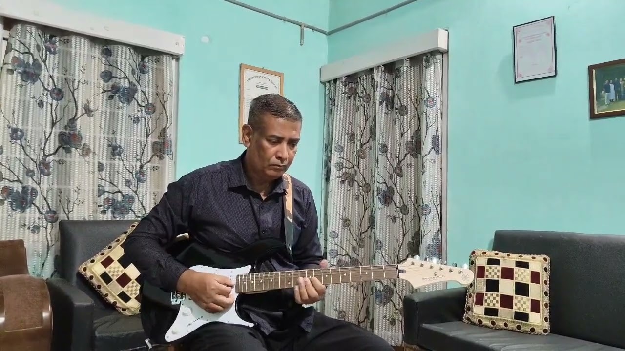 Thank You Lord for Your Blessings on me....on guitar by TRIDIB SUNI 