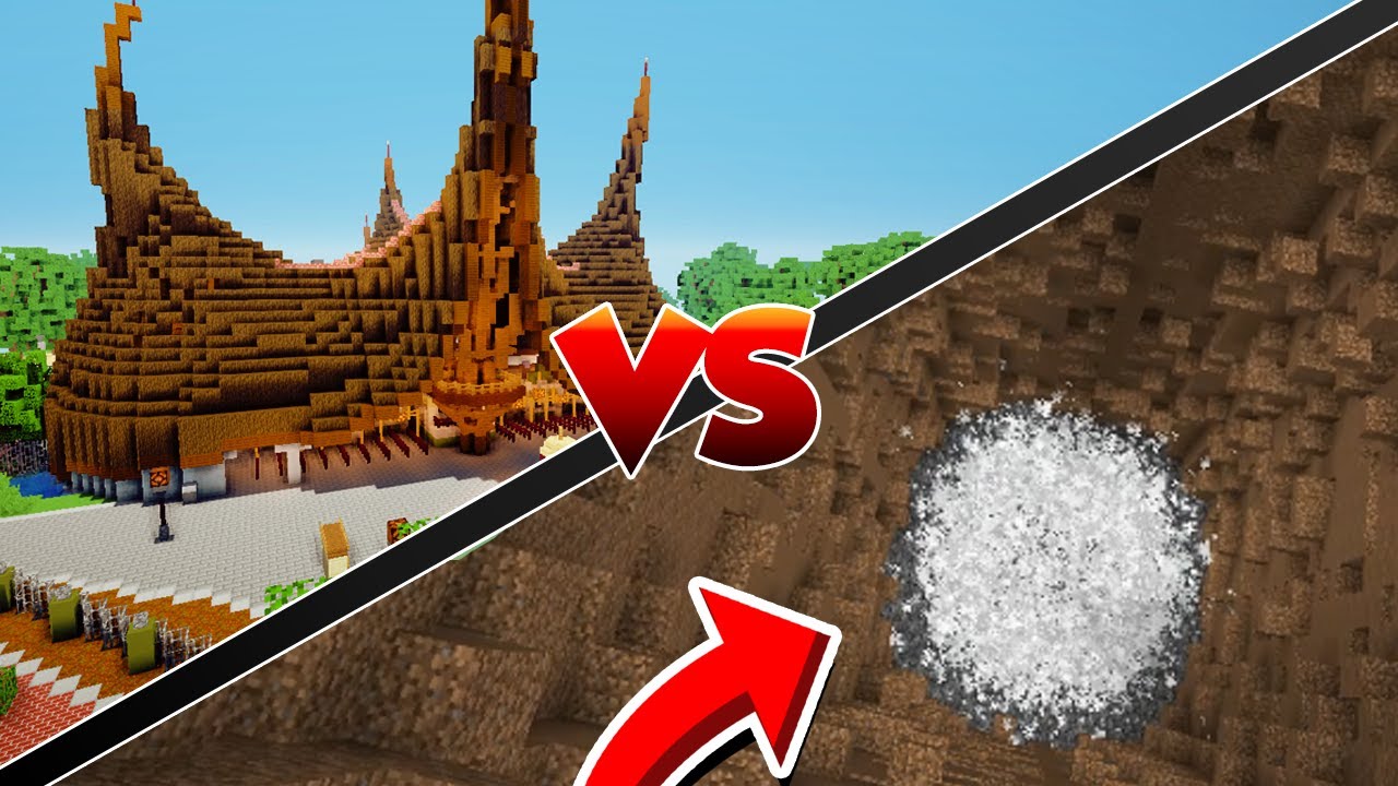 De EFTELING OPBLAZEN met TNT MOD in MINECRAFT
