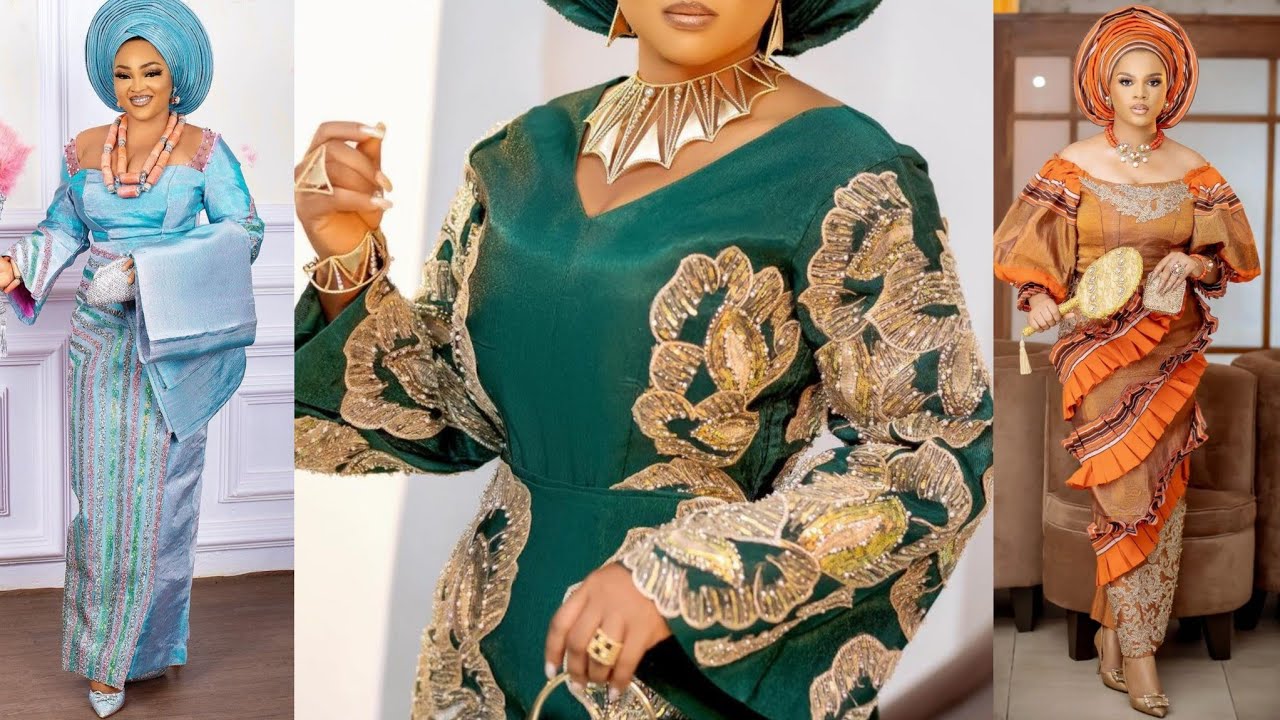 African Fashion: Latest Asooke Designs| Aso oke Styles For Wedding || Nigerian Bridal Asooke Dresses