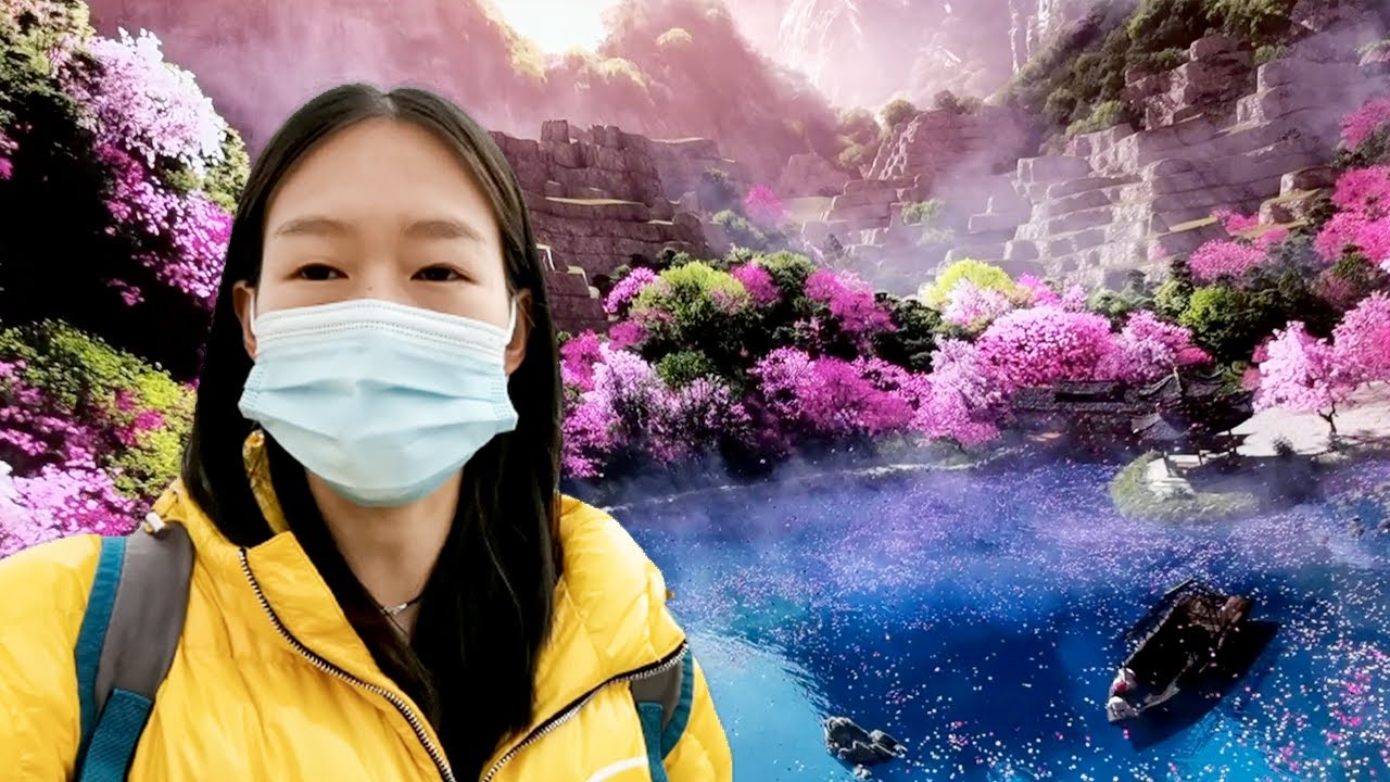重庆妹子体验5D影院，如梦如幻太震撼了！(179期)