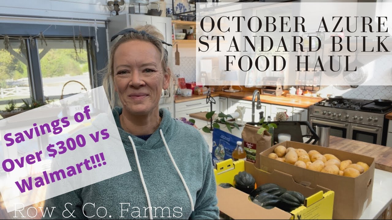 OCTOBER AZURE HAUL |HUGE SAVINGS COMPARED TO WALMART!!