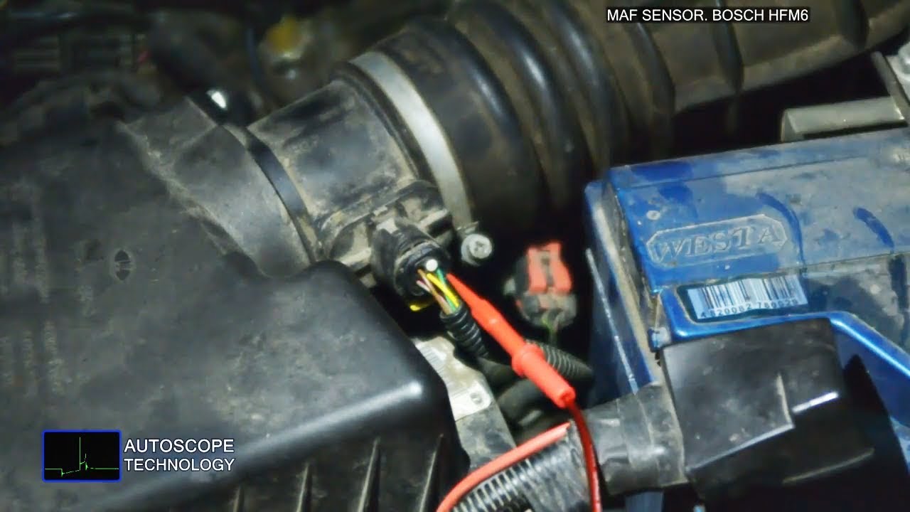 Autoscope Bosch HFM6 MAF testing