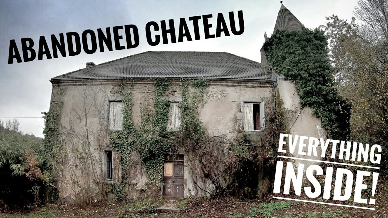 Exploring Abandoned Chateau With Everything Still Inside.