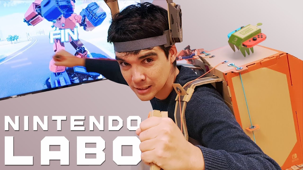 PROBAMOS NINTENDO LABO!! Locura de Cartón...