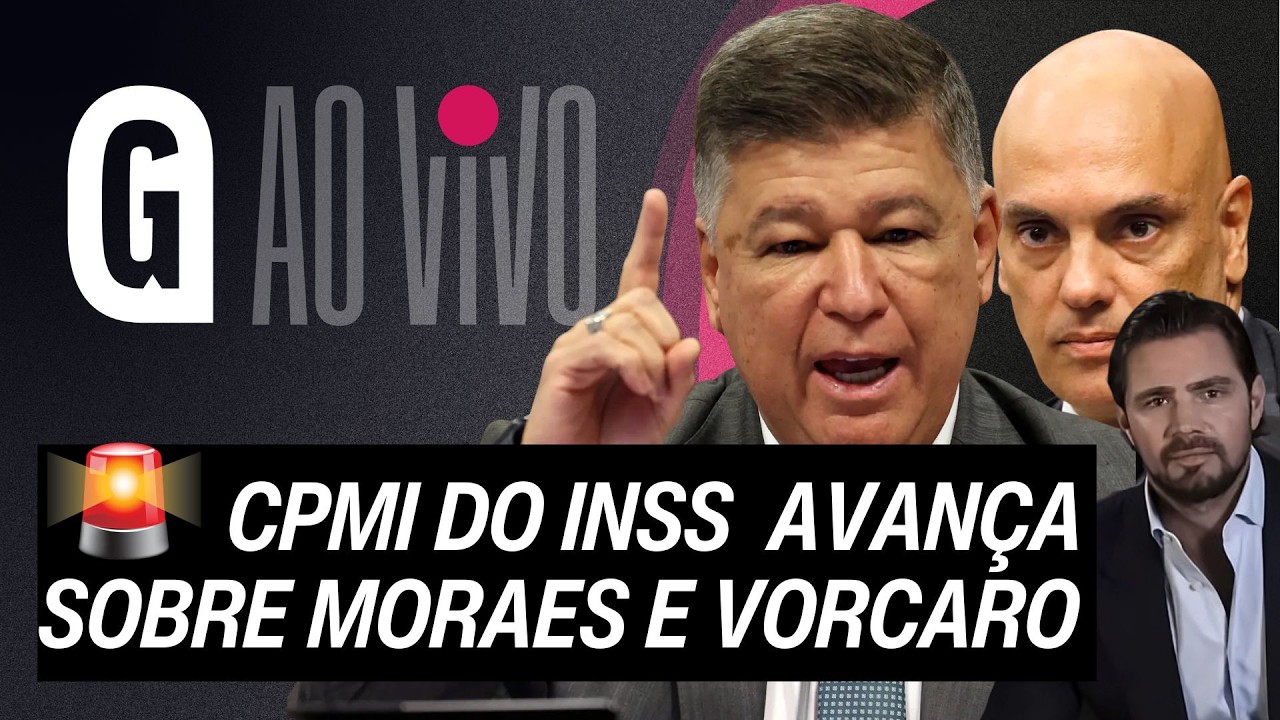 🔴 AO VIVO | CPMI do INSS mira Alexandre de Moraes e Daniel Vorcaro