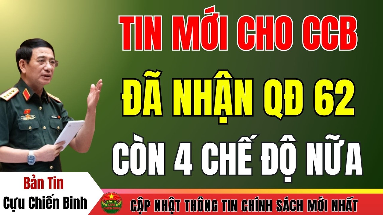 Đã Nhận Trợ Cấp QĐ 62, Cựu Chiến Binh Có Còn Quyền Lợi Nào Khác Không?