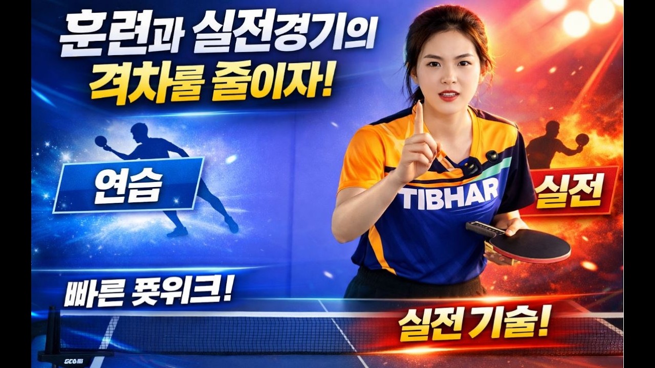 훈련과 실전 경기의 격차를 줄이기