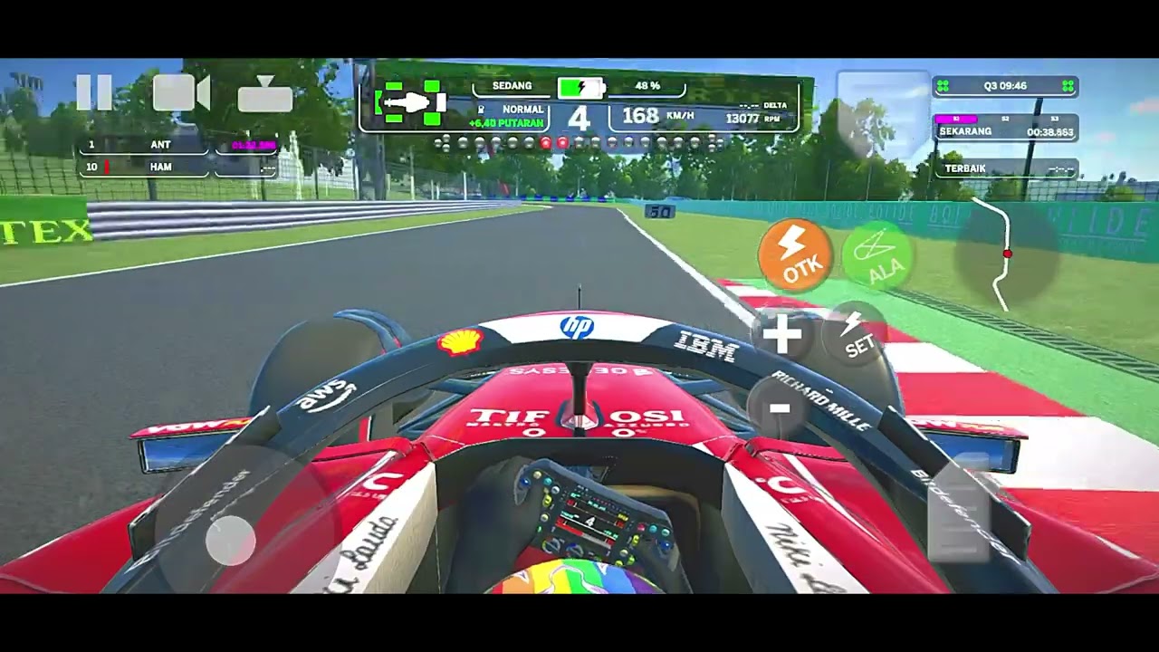 QUALIFYING GP HUNGARIA + PENALTY~ FERARRI-🚀 ALA MOBILE GP