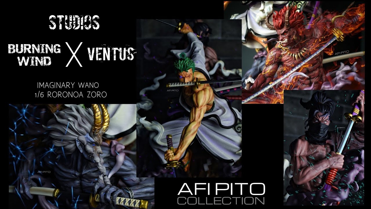 [Unboxing/Assembling] Burning Wind X Ventus Studio 1/6 Roronoa Zoro - One Piece Resin Statue