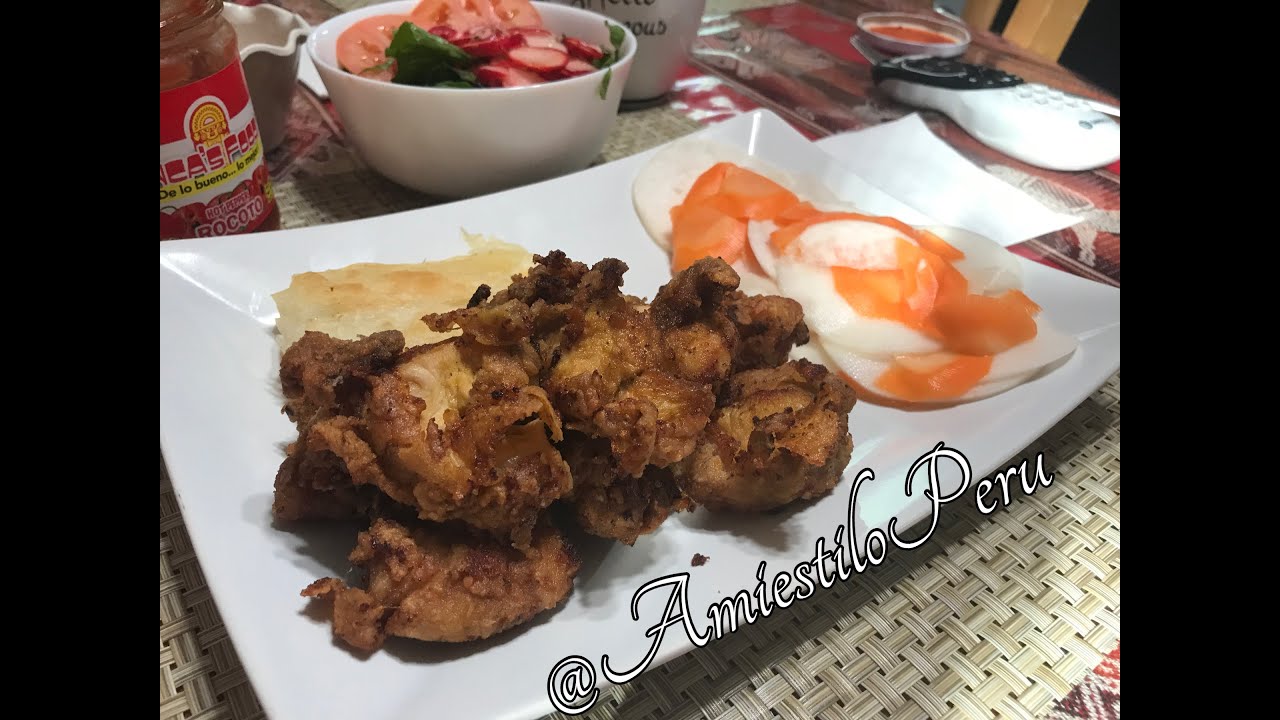 CHICHARRON DE POLLO AmiestiloPeru