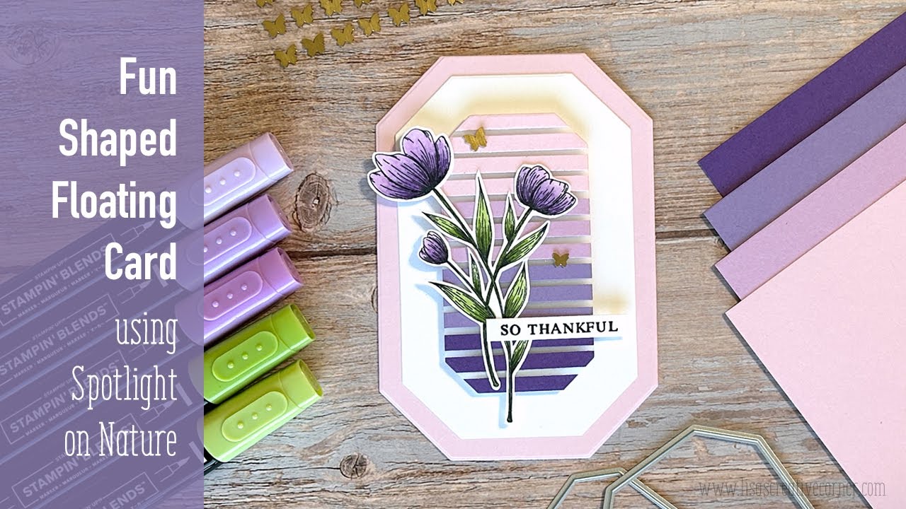 Fun Shaped Floating Card