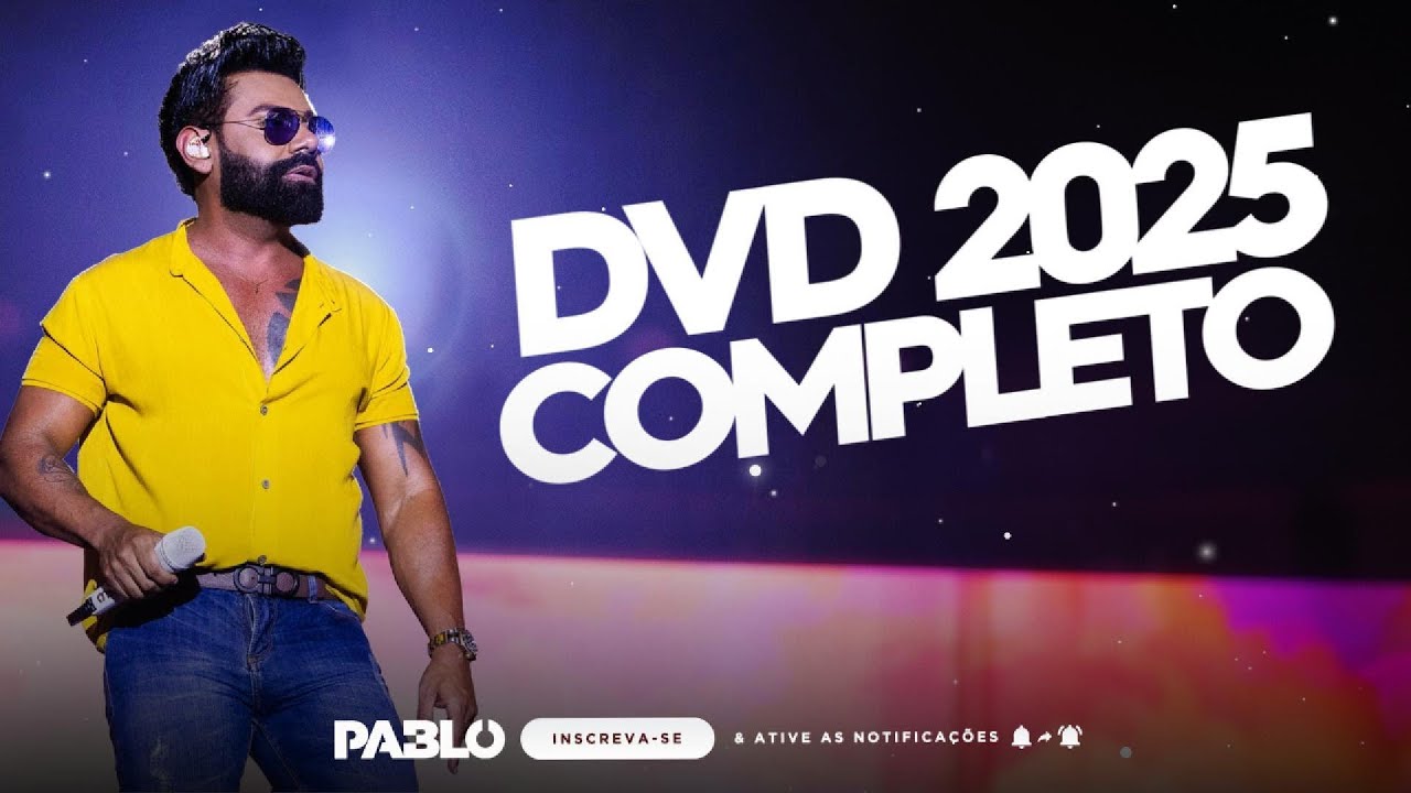 PABLO - DVD 2025 COMPLETO - BODEGA DO PABLO
