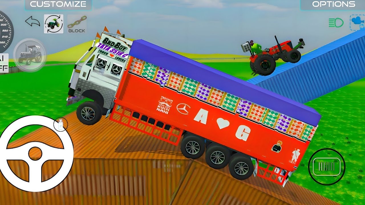 Drive Dumper and Unloading Stone From Dumper Truck in Game #jcb #dumper #truc... 