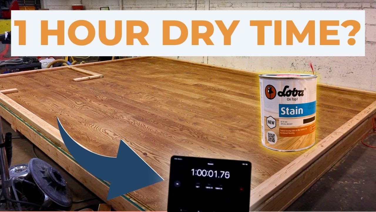 Does Loba's New Alcohol Stain Actually Dry In One Hour