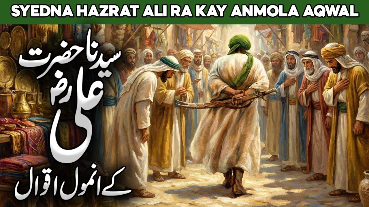 Hazrat Ali Ka Waqia | Hazrat Ali Quotes | Mola Ali Ka Farman | Hazrat Ali Ke Aqwal | AlHabib Islamic